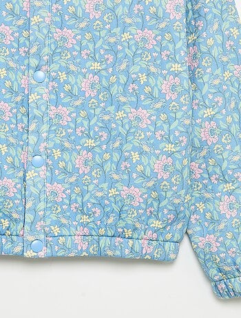 Sweatshirt met lange mouwen en drukknopenopening