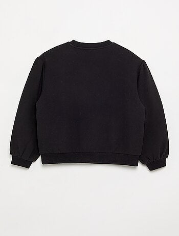 Sweatshirt met lange mouwen en strik