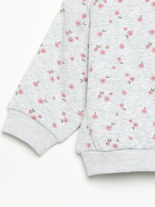 Sweatshirt met lange mouwen - Kiabi