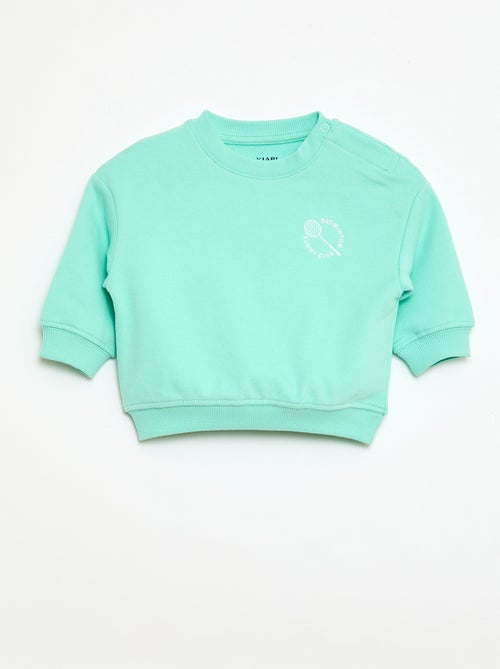 Sweatshirt met lange mouwen - Kiabi