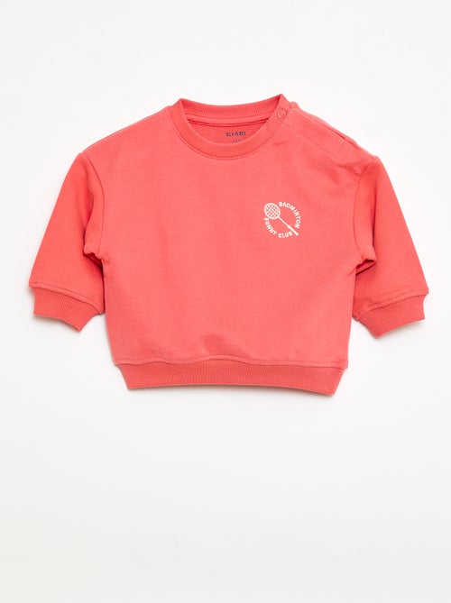 Sweatshirt met lange mouwen - Kiabi