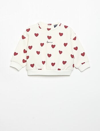 Sweatshirt met lange mouwen