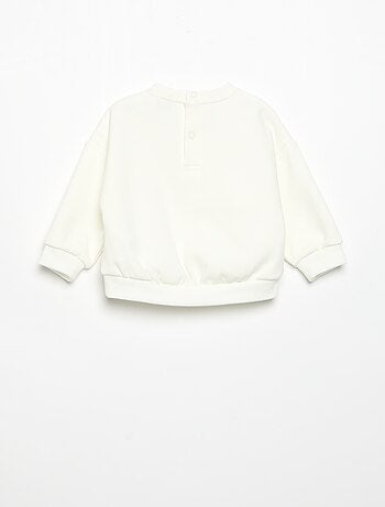 Sweatshirt met lange mouwen