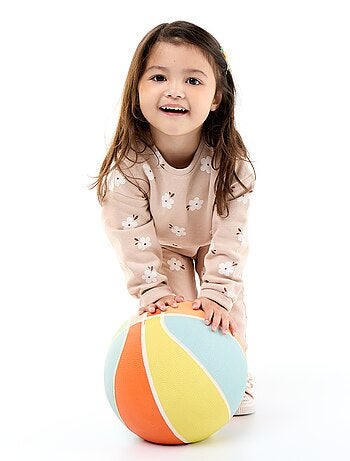 Sweatshirt met motief van molton