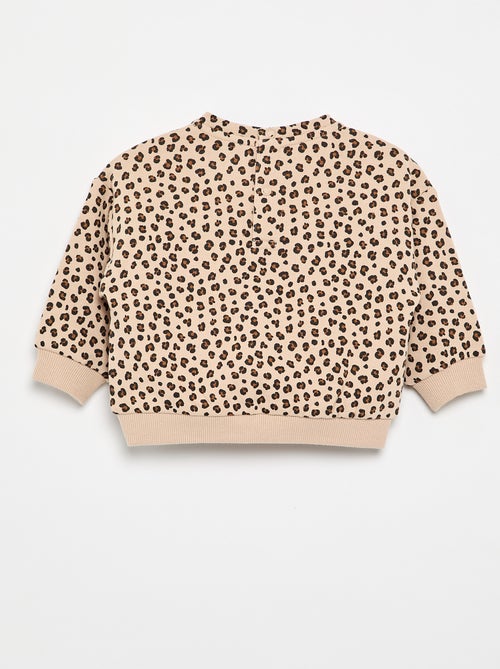 Sweatshirt met motief van molton - Kiabi Sweatshirt met motief van molton - Kiabi