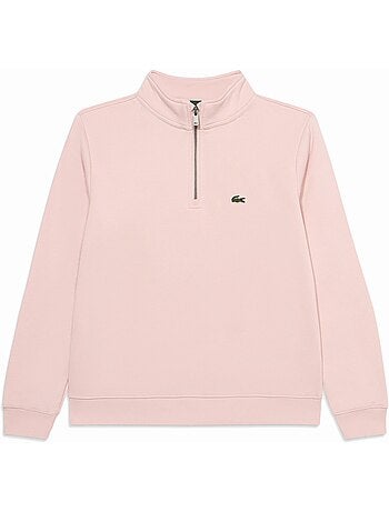 Sweatshirt met opstaande kraag en ritssluiting - lacoste