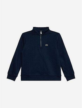 Sweatshirt met opstaande kraag en ritssluiting - lacoste