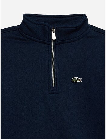 Sweatshirt met opstaande kraag en ritssluiting - lacoste