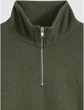 Sweatshirt met opstaande kraag en ritssluiting - levi's