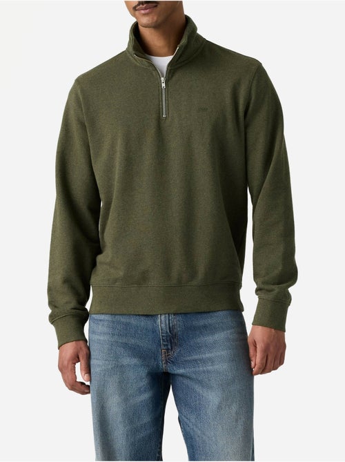 Sweatshirt met opstaande kraag en ritssluiting - levi's - Kiabi