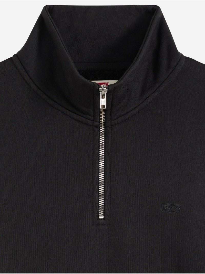 Sweatshirt met opstaande kraag en ritssluiting - levi's Zwart - Kiabi
