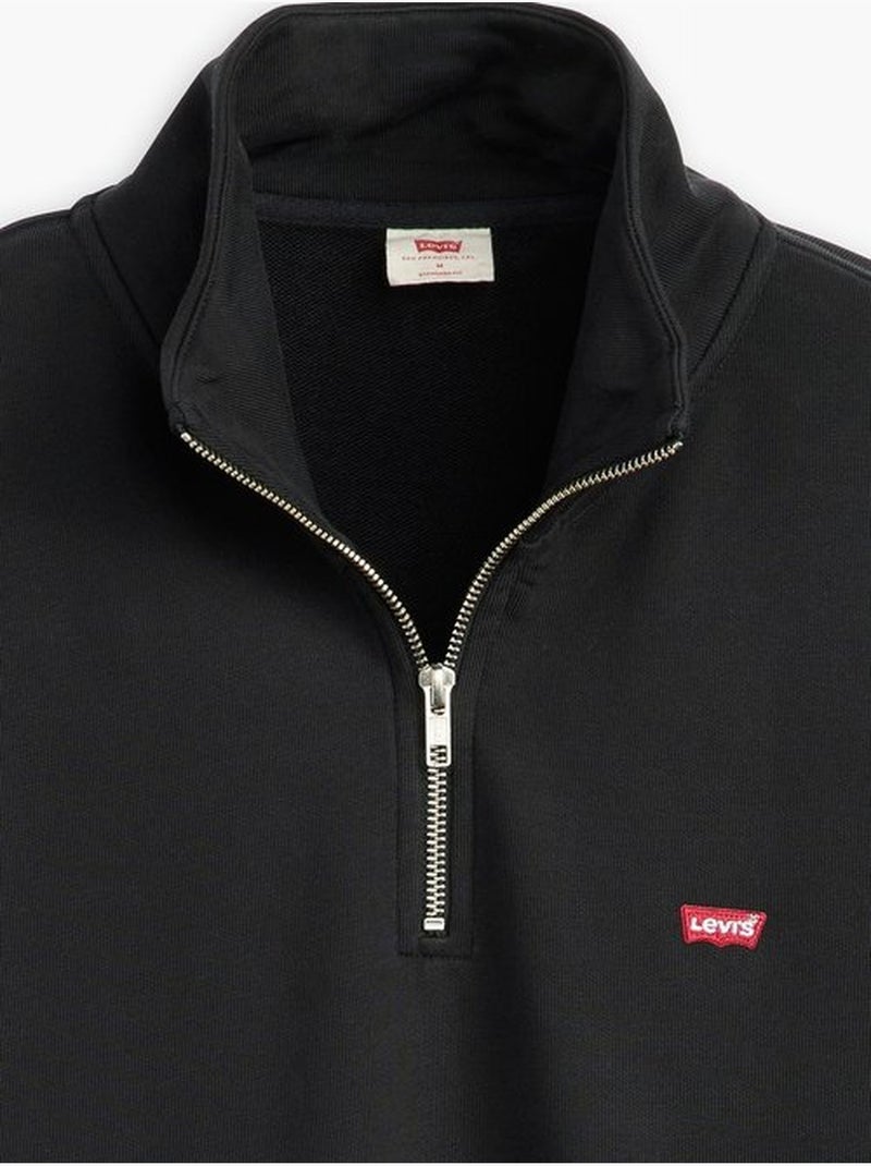 Sweatshirt met opstaande kraag en ritssluiting - levi's Zwart Zwart - Kiabi