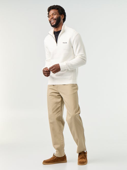 Sweatshirt met opstaande kraag - Kiabi Sweatshirt met opstaande kraag - Kiabi