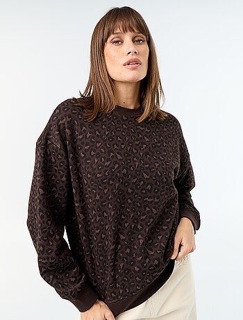 Sweatshirt met print