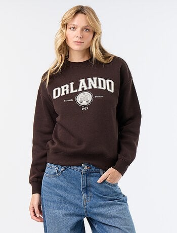Sweatshirt met print
