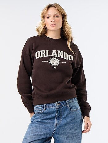 Sweatshirt met print
