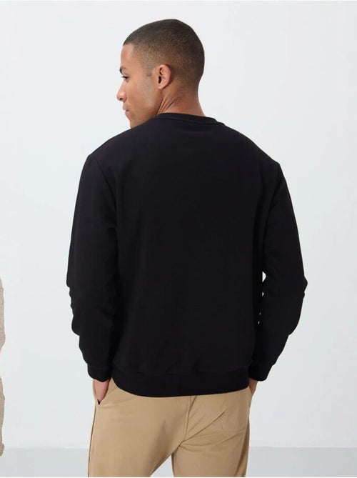 Sweatshirt met print en ronde hals tommy - Kiabi