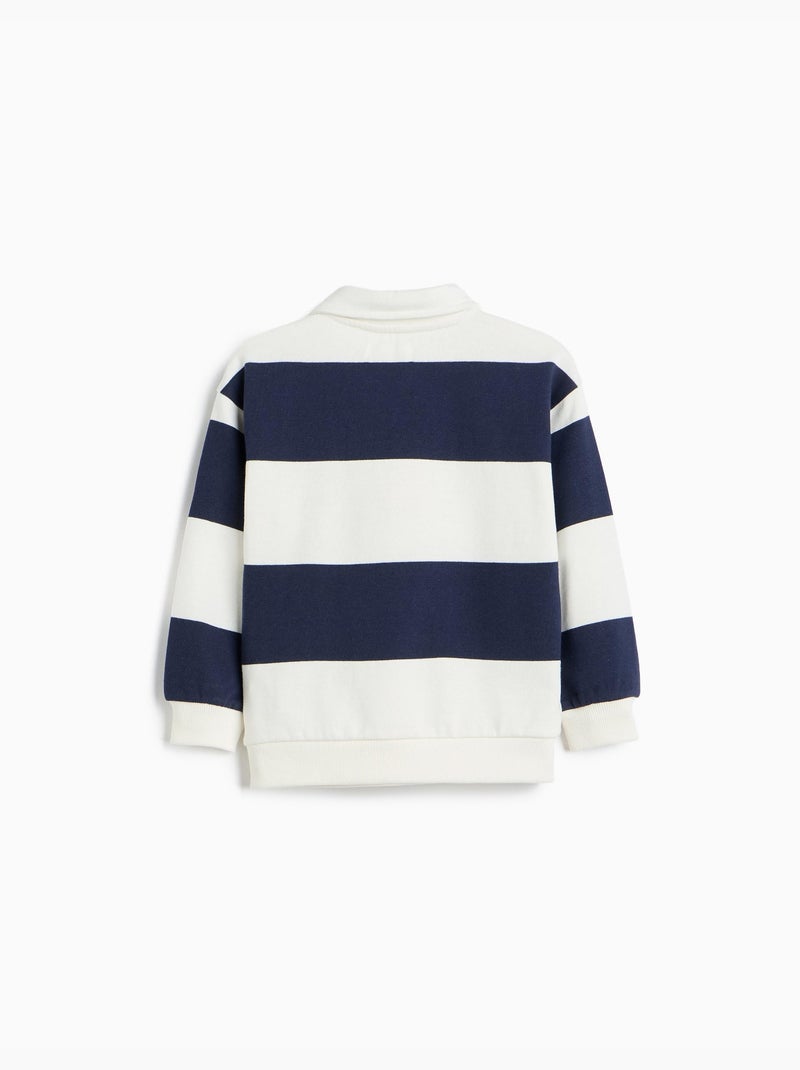 Sweatshirt met print, mo fashion Blauw - Kiabi