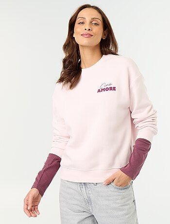 Sweatshirt met print