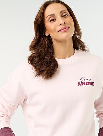Sweatshirt met print