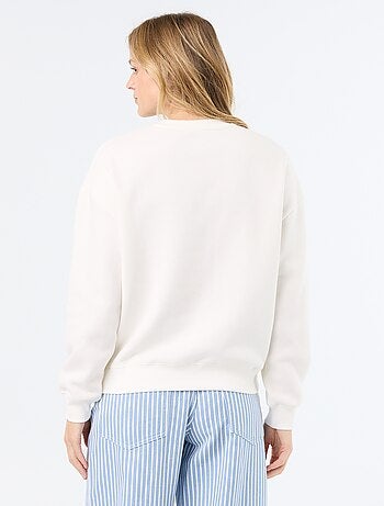 Sweatshirt met print