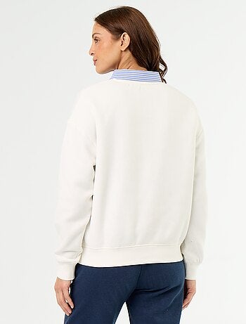 Sweatshirt met print