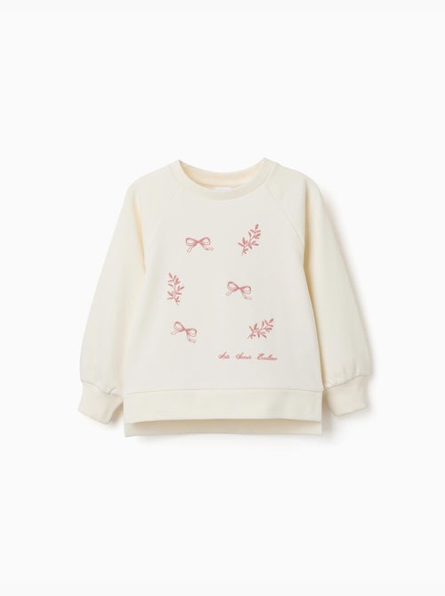 Sweatshirt met reliëfprint Arts - Kiabi Sweatshirt met reliëfprint Arts - Kiabi
