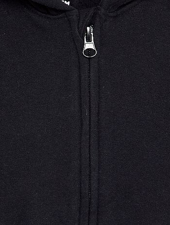 Sweatshirt met rits en capuchon