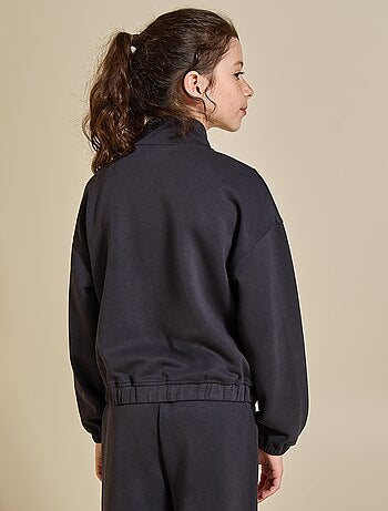 Ekstract - Sweatshirt met ritskraag