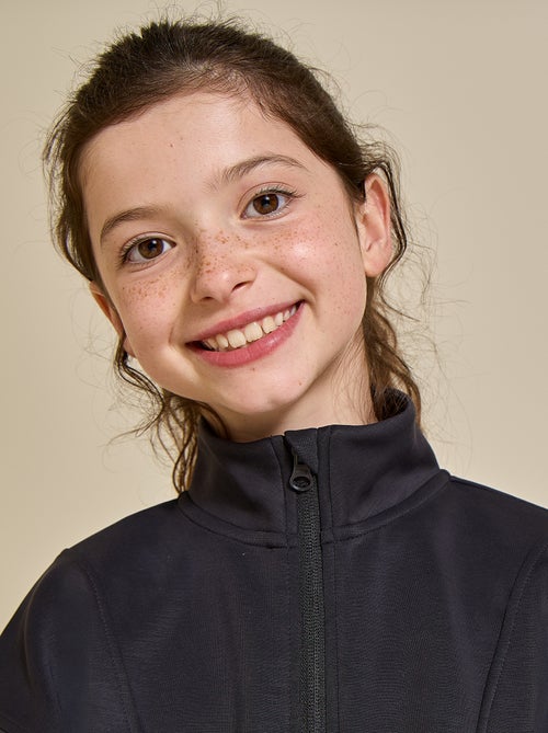 Sweatshirt met ritskraag - Kiabi Sweatshirt met ritskraag - Kiabi