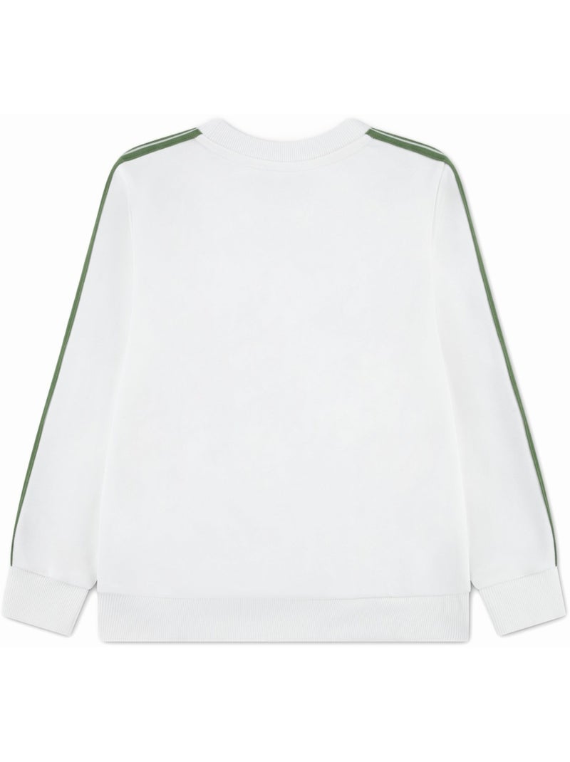 Sweatshirt met ronde hals - Lacoste Wit - Kiabi