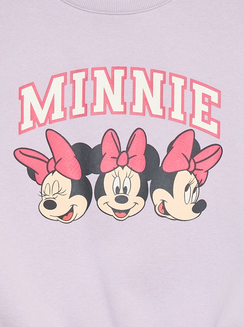 Sweatshirt met ronde hals 'Minnie' - Kiabi
