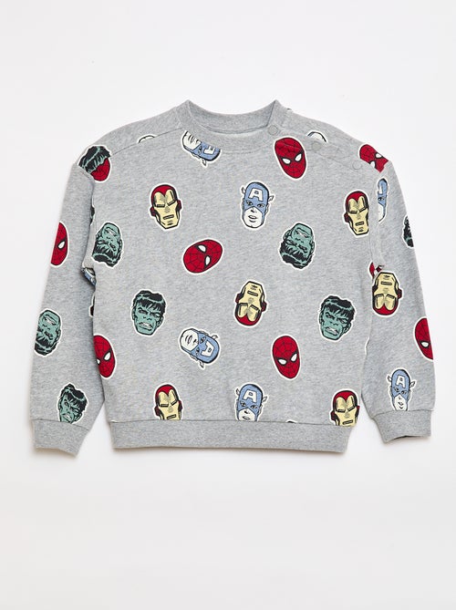 Sweatshirt met 'Spider-Man'-print - Makkelijk aan te trekken collectie - Kiabi