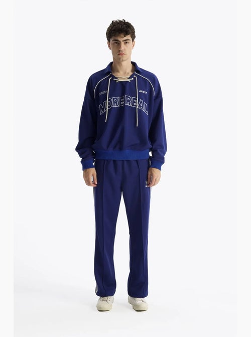Sweatshirt met trekkoordhalslijn en print giesto - Kiabi Sweatshirt met trekkoordhalslijn en print giesto - Kiabi