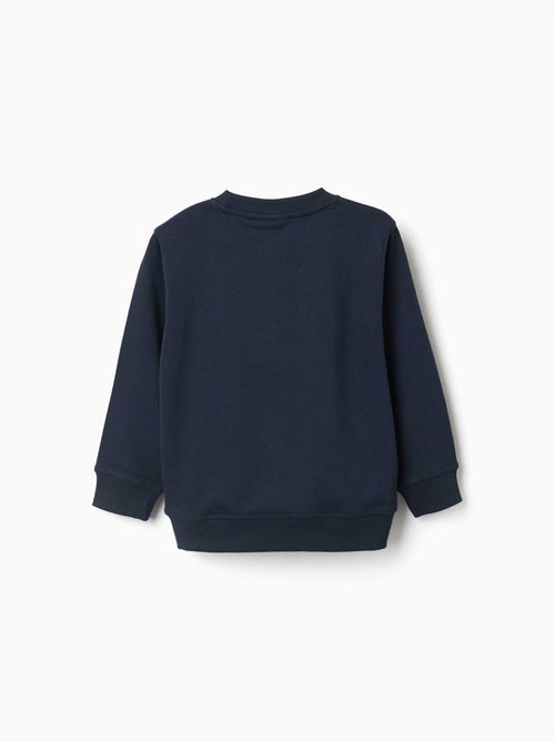 Sweatshirt met ZY reliëfprint - Kiabi Sweatshirt met ZY reliëfprint - Kiabi