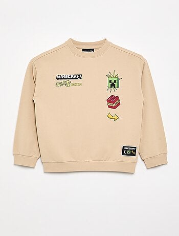 Sweatshirt 'Minecraft' met lange mouwen