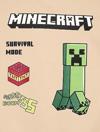Sweatshirt 'Minecraft' met lange mouwen