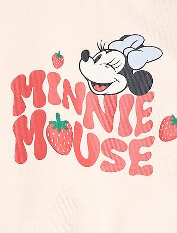 Sweatshirt 'Minnie' 'Disney' met lange mouwen en geborduurde volants