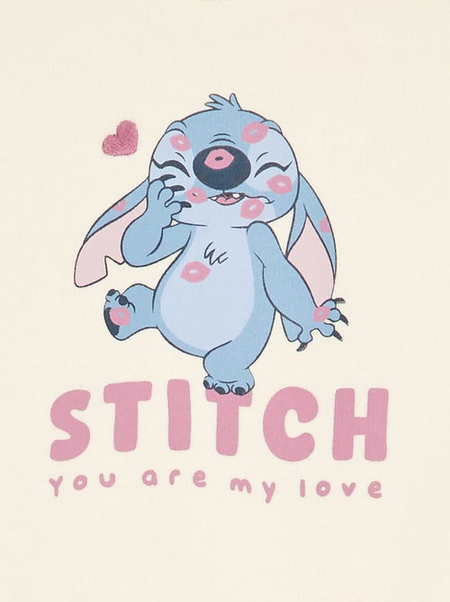 Sweatshirt 'Stitch' 'Disney' met ruches op de schouders - Kiabi Sweatshirt 'Stitch' 'Disney' met ruches op de schouders - Kiabi