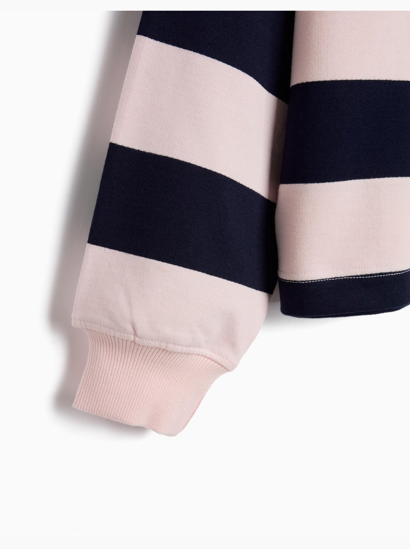 Sweatshirt 'stitch' disney©, mo fashion Roze - Kiabi