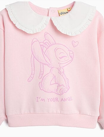 Sweatshirt 'stitch' disney©, mo fashion