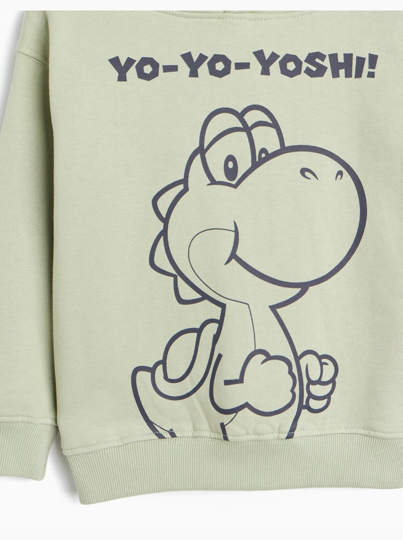Sweatshirt 'super mario', mo fashion Groen - Kiabi