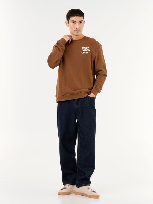 Sweatshirt van French Terry - Kiabi Sweatshirt van French Terry - Kiabi