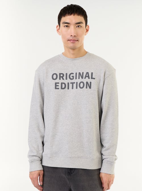 Sweatshirt van French Terry - Kiabi Sweatshirt van French Terry - Kiabi