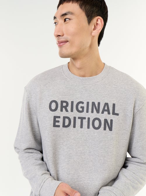 Sweatshirt van French Terry - Kiabi Sweatshirt van French Terry - Kiabi