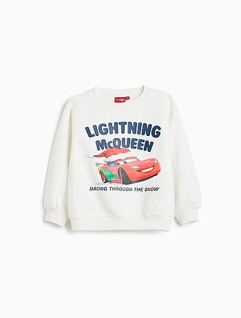 Sweatshirt van geruwde stof « cars » © disney, mo fashion