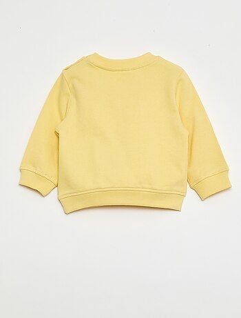 Sweatshirt van lichtgewicht joggingstof met print