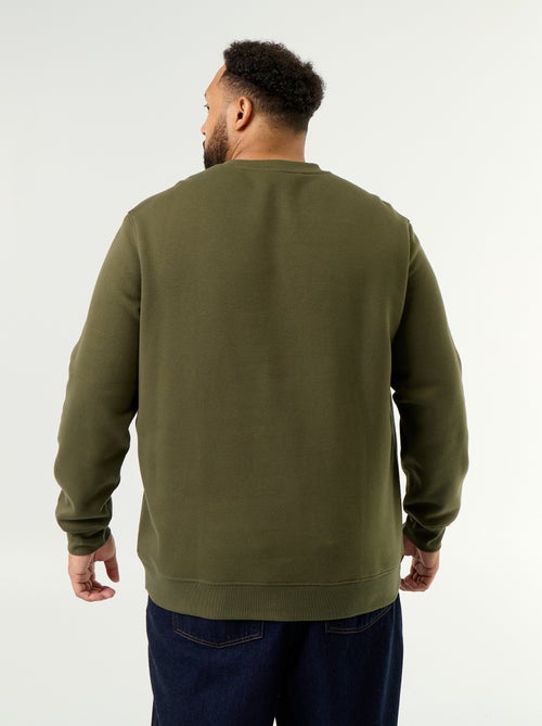 Sweatshirt van molton met opschrift - Kiabi Sweatshirt van molton met opschrift - Kiabi