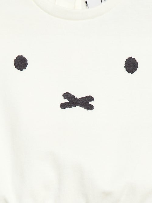 Sweatshirt van molton 'Miffy' - Kiabi