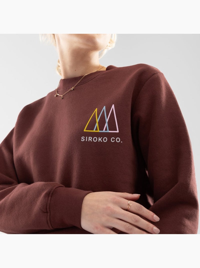 Sweatshirt voor dames Bruin - Kiabi